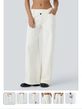 Nwt HALARA Cream Skinny Jeans